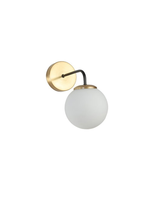 Opviq Pablo Eskitme Lámpara de Pared Dorado y Blanco